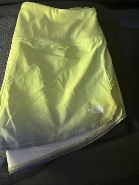 The North Face Neon Yellow-Green Athletic Shell